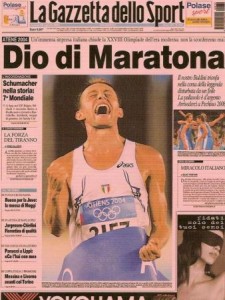 AMARCORD, EMOZIONI DEL PASSATO: Stefano Baldini oro ad Atene 2004