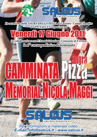 Camminata Sagra della Pizza Venerdì 17 Giugno