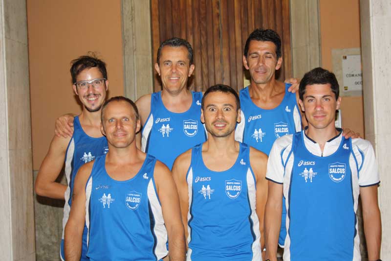 Training notturno per sei atleti Salcus