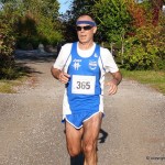 Klaus alla mezza di Simssee nella Baviera