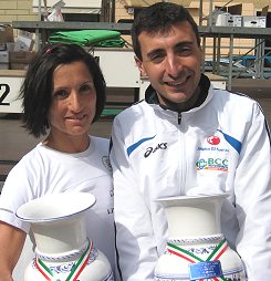 Timoncini vince la mezza di Imola