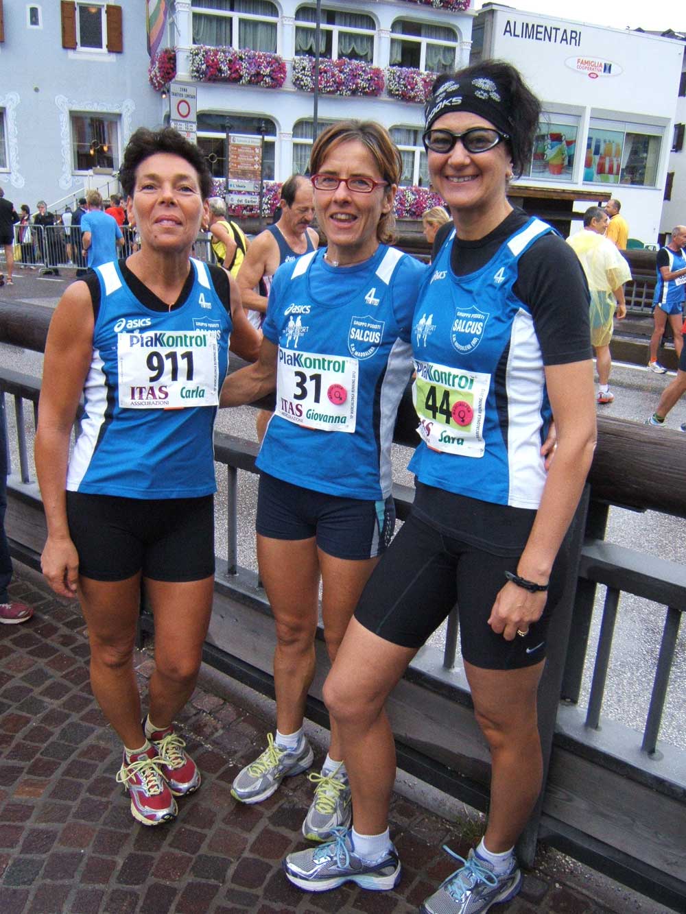 Salcus in salsa rosa alla Running Marcialonga in Val di Fiemme (TN)