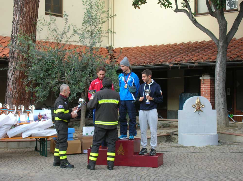 Michele Bedin Campione Italiano Vigili del Fuoco di Maratona