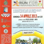 4º EDIZIONE RUN FOR PARKINSON’S 2013 ad Adria il 14 Aprile