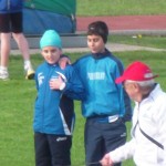 Arif e Ueda Iljazi in evidenza in pista