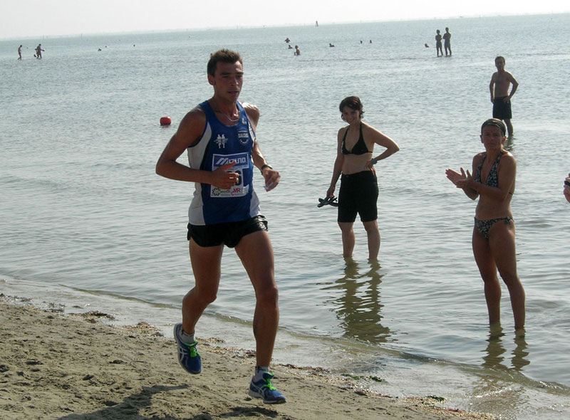 Lido di Volano dalla testa della gara