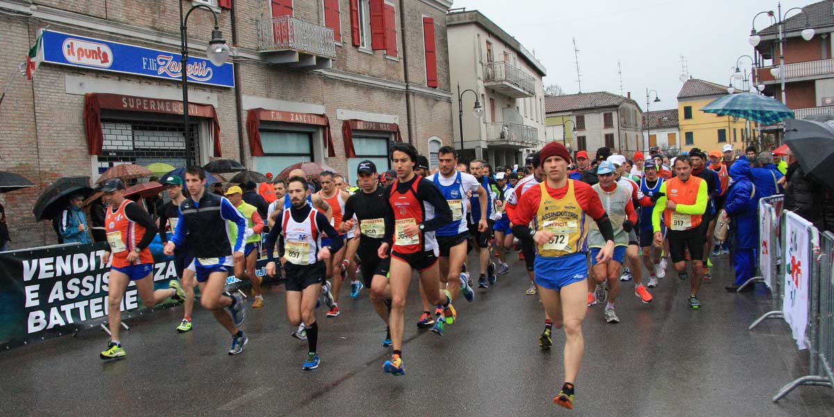 Tocchio e Bombonati in evidenza alla Formignana Tresigallo Running