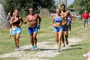 podisti con sorriso