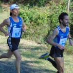 Doppietta Salcus in pineta con Michele e Angelo