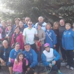 I camminatori tra la ‘Stracastelo’ e Meledo