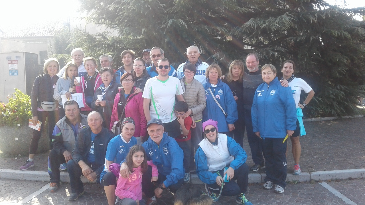 I camminatori tra la 'Stracastelo' e Meledo