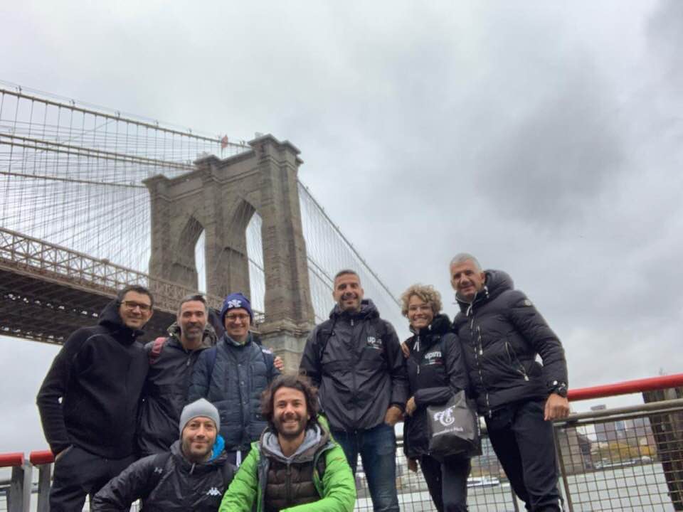 Toso, Maniezzo, Lazzarini, Buzzoni e Turolla alla New York Marathon